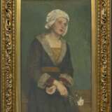 Gebhardt, Eduard von. Junge Frau mit Rose - Foto 2