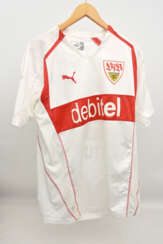 MATCHWORN TRIKOT VFB STUTTGARTiefe: SOLDO (20), Original-Trikothemd, um 2000