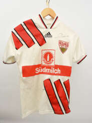 TRIKOT VFB Sponsor Südmilch SIGNIERT, 1990er-Jahre