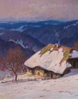 Schwarzwaldhof in der Wintersonne