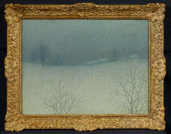 Thorsander, Gustaf. Pointillistische Winterlandschaft - photo 2