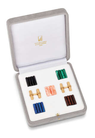 Van Cleef & Arpels. INTERCHANGEABLE GEM-SET CUFFLINKS, VAN CLEEF & ARPELS - photo 2