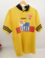 VFB TRIKOT ELBER Nr.9, ViFit Adidas,Spielertrikot, wohl Matchworn, 1995/96