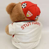 VFB TEDDYBÄR, in Göttinger Trikot, Stoffbär, um 2000 - photo 4