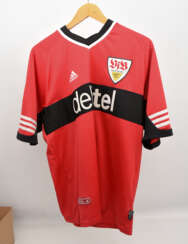 VFB TRIKOT HINKEL Nr. 2, Sponsor debitel, Adidas,Spielertrikot 1998/99