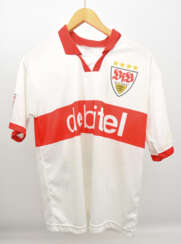 VFB TRIKOT HLEB Nr. 15 4 Sterne , Sponsor debitel, Adidas,Spielertrikot 2001/02