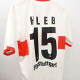 VFB TRIKOT HLEB Nr. 15 4 Sterne , Sponsor debitel, Adidas,Spielertrikot 2001/02 - фото 2