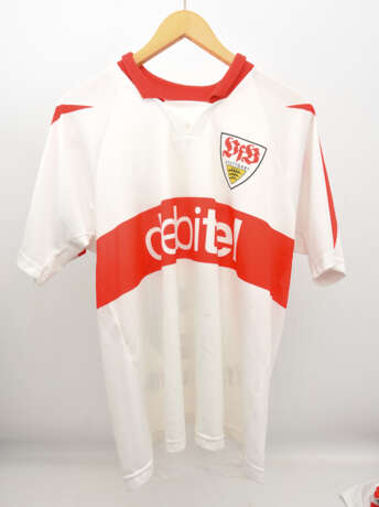 VFB TRIKOT GANEA Nr.9 , Sponsor debitel, Adidas,Spielertrikot 2001/02 - фото 1