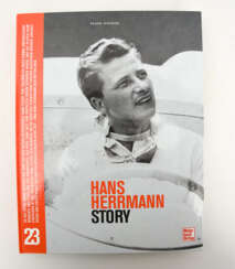 "HANS HERRMANN STORY", Buch von Frank Wiesner mit Widmung, gebundene Ausgabe, 2008