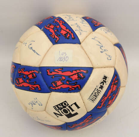  SIGNIERTER BALL "WALDAU POKAL 1994", 1994 - photo 4