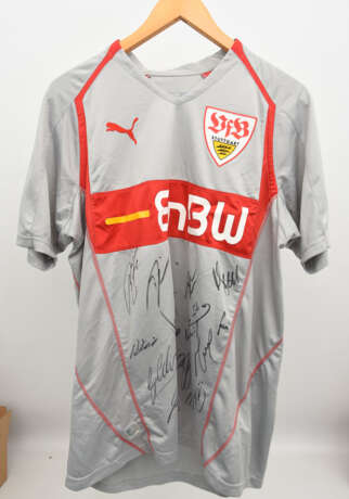 SIGNIERTES VFB TRIKOT "MEISTERMANNSCHAFT 2007", handsigniert, 2007 - Foto 1