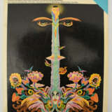 THE BEATLES - GEORGE HARRISON PAINTING+ GUITAR BOOK, Öl auf Pressspan, datiert /Taschenbuchausgabe, 1970er/1984 - фото 2
