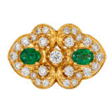 EMERALD AND DIAMOND NECKLACE, BRACELET, EARRING AND RING SUITE, MARCONI - Foto 6