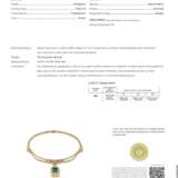 EMERALD AND DIAMOND NECKLACE, BRACELET, EARRING AND RING SUITE WITH GÜBELIN AND GIA REPORTS, MARCONI - Foto 18