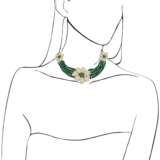 EMERALD AND DIAMOND NECKLACE, BRACELET, EARRING AND RING SUITE, MARCONI - photo 12