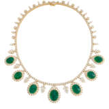 EMERALD AND DIAMOND NECKLACE, BRACELET, EARRING AND RING SUITE WITH GÜBELIN REPORT, MARCONI - photo 3