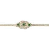 EMERALD AND DIAMOND NECKLACE, BRACELET, EARRING AND RING SUITE, MARCONI - Foto 11