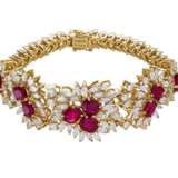 RUBY AND DIAMOND NECKLACE, BRACELET, EARRING AND RING SUITE WITH GÜBELIN REPORTS, MARCONI - фото 10