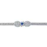 SAPPHIRE AND DIAMOND NECKLACE, BRACELET, EARRING AND RING SUITE, MARCONI - фото 11