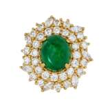 EMERALD AND DIAMOND NECKLACE, BRACELET, EARRING AND RING SUITE WITH GÜBELIN REPORT, MARCONI - фото 6