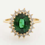 Ring mit feinem grünen Turmalin - Foto 1