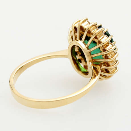 Ring mit feinem grünen Turmalin - photo 3