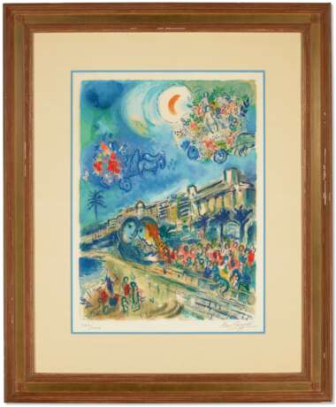 Chagall, Marc. AFTER MARC CHAGALL (1887-1985)BY CHARLES SORLIER (1921-1990) - Foto 2