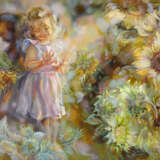 Gemälde „Sonnenblumen“, Siehe Beschreibung, Postmodern, Alltagsleben, 2020 - Foto 1