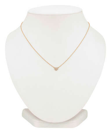 Collier mit Brillantherz - photo 1