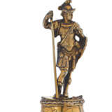 Vergoldeter Deckelpokal mit römischem Soldaten - photo 2