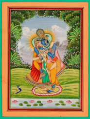 Vereinigung von Radha und Krishna