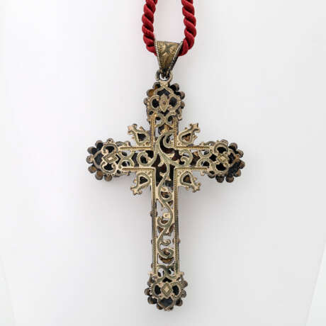 Kreuz mit Edelsteinen, "Siebenbürgener Schmuck", - photo 2