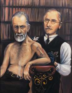 Sigmund Freud und Carl Jung