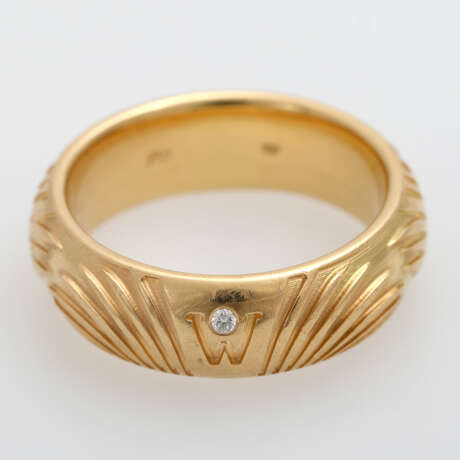 WELLENDORFF Ring mit Brillant - photo 1