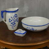 Jug “Antique washbasin set, 3 pieces”, Porcelain, See description, 1965 - photo 1