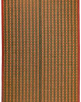 A POLYCHROME-WOVEN SISAL RUG