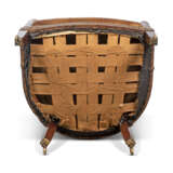 A LATE GEORGE III MAHOGANY BARREL-BACK ARMCHAIR - photo 4