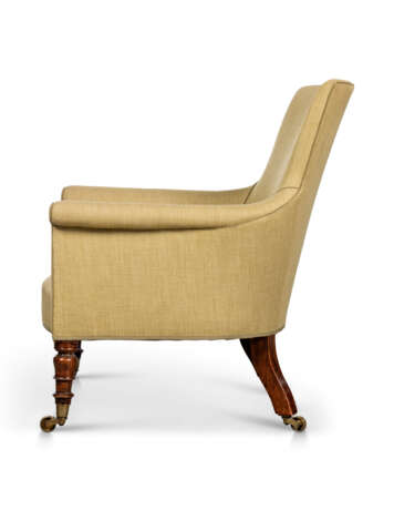A WILLIAM IV GRAINED-ROSEWOOD ARMCHAIR - photo 3