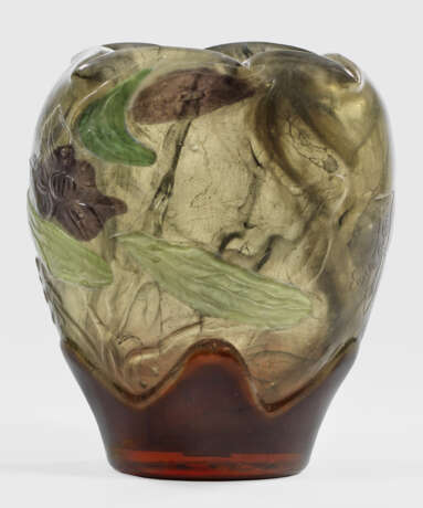Bedeutende Marqueterie-Vase mit geschnittenem - Foto 1