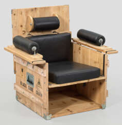 Black Cube Chair von Heinz Julen