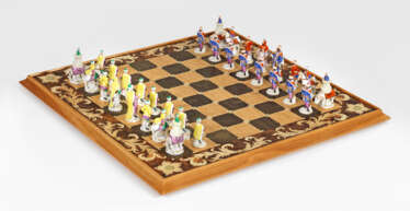 Großes Schachspiel "Türken gegen Mohren"
