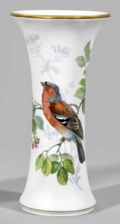 Vase mit Vogeldekor - photo 1
