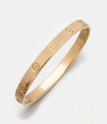 Love bracelet by Aldo Cipullo for Cartier