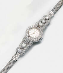 Elegant ladies&#39; wristwatch from Longines with diamonds
