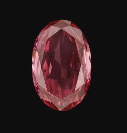 Natural Fancy Vivid-Pink-Diamant - Foto 1