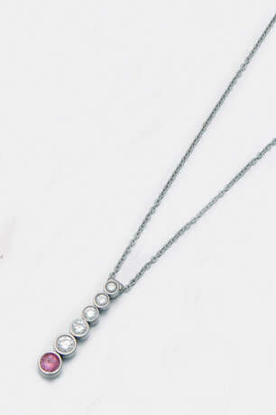 Feines Diamant-Collier von Tiffany & Co. - фото 1