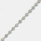 Elegantes Natural Fancy-Diamant-Armband - Foto 1