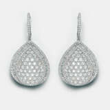 Paar glamouröse Diamant-Ohrgehänge - Foto 1