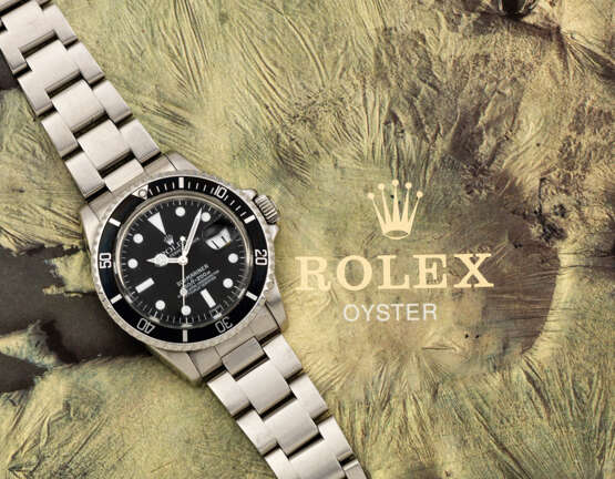 Rolex-Herrenarmbanduhr "Submariner Date 1680 LC 100" - photo 1
