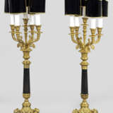 Paar große Salonlampen im Empire-Stil - photo 1